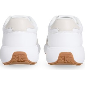 Resim Calvin Klein Athleısure Runner Mg Lth Beyaz Kadın Sneaker 000000000102245996 Beyaz 