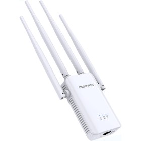 Resim Wifi Range Genişletici 300 Mbps 4 Harici Antenler 2.4 Ghz Router Ap Çalışmak Için 