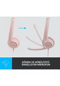 Resim Logitech H390 Kablolu Kulak Üstü Mikrofonlu Kulaklık 