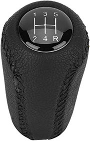 Resim AYNEFY Araba 5 Hı ve 6 Vitesli Manuel Vites Kolu Topuzu Çubuk Başlığı, ABS Plastik Araba Vites Kolu Vites Topuzu Başkanı Araba Vites Kolu Topuzu Başkanı Otomotiv İç Mekan 2005-2011 (5 