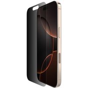 Resim Belkin OVA169HQ ScreenForce InvisiGlass iPhone 16 Pro Uyumlu (Kolay Hizalama Tepsili) Antimikrobiyal Privacy Ekran Koruyucu 