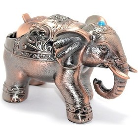 Resim Konyax Metal Fil Figürlü Küllük Seri 1 