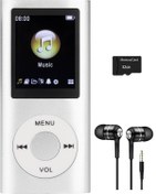 Resim JUNGLEE METAL MP3 ÇALAR DİJİTAL EKRANLI MP4 PLAYER SES KAYIT FM RADYO 32GB HAFIZA KARTI HEDİYE 