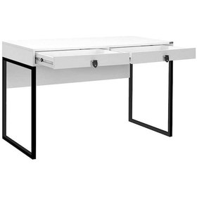 Resim Profile Çekmeceli Çalışma Masası-mat Lake Beyaz Diamond Beyaz 120x79x60 Cm Gxyxd 