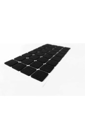 Resim Furndiy Kendinden Yapışkanlı Kare Keçe 25 mm x 25 mm Siyah 32 Parça 