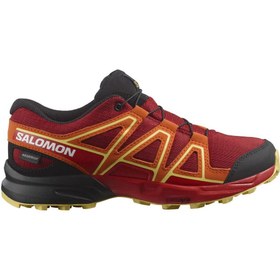 Resim Salomon Speedcross Waterproof Çocuk Ayakkabı - Kırmızı 