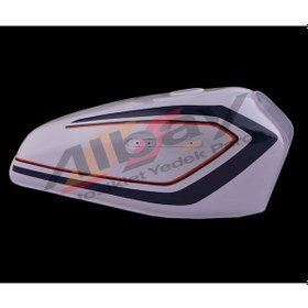 Resim Cg 125 Yakıt Deposu Beyaz 