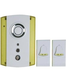 Resim Cata CT-203 Kablosuz Kapı Zili Uzaktan Kumandalı Tek Zil + 2 Buton =(Her Türlü Renk Çeşidi)= 