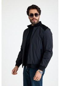Resim Franko Armondi Klasik Erkek Deri Ceket E44-kd-k-2390 Siyah 