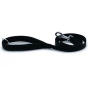 Resim Doggie Comfort Köpek Gezdirme Kayışı 2 x 140 Cm Siyah 