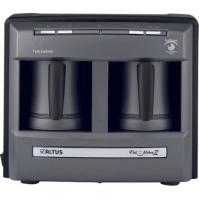 Resim Altus Bol Köpüklü Taşma Emniyetli Şık Tasarım Türk Kahve Makinesi Beyaz Al 799 