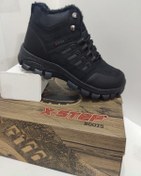 Resim XStep Unisex Siyah X6 Suya Soğuğa Dayanıklı Kışlık Trekking Uzun Bot 