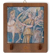 Resim Pegasus Mozaiği Seramik Dekoratif Askılık 