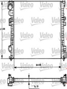 Resim Valeo 731166 Radyator Su Klimali Mekanik ( Fiat : Scudo 1.9d / Citroen 1301p2 1475060080 (wa398834) 