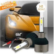 Resim POINT MARKETING H1 White Beyaz Led Xenon Far Ledi Led Zenon Far Ampulü 