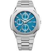 Resim Lee Cooper Lc08047.390 Tüm Fonksiyonları Aktif Metal Kordon 5 Atm Suya Dayanıklı Gece Gündüz Takvimli Metalik Renk Erkek Kol Saati Metalik 