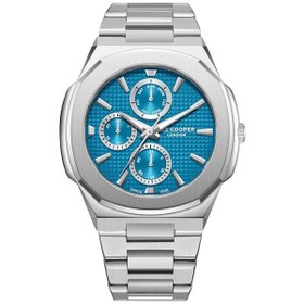 Resim Lee Cooper Lc08047.390 Tüm Fonksiyonları Aktif Metal Kordon 5 Atm Suya Dayanıklı Gece Gündüz Takvimli Metalik Renk Erkek Kol Saati Metalik 