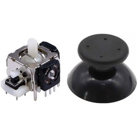 Resim Xbox 360 Analog Motor Topuz Tamir Seti 1+1 Siyah Xbox 360 Kol Tamiri İçin Yedek Parça 