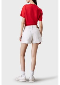 Resim Calvin Klein Bayan Short J20j225153 1aa Beyaz Beyaz 