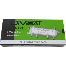 Resim Divisat 1 Giriş 6 Çıkış 1/6 Splitter 