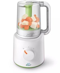 Resim Philips Avent SCF870\u002F22 Wasabi Buharlı Pişirici ve Blender 