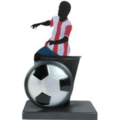 Resim Homyl Kalemlik Dekoratif Heykel Masaüstü Masa Kitaplık El 16 Cmx24 Cm 