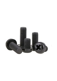 Resim M3 X 8Mm Plastik Civata Vida Siyah X 5 Adet 