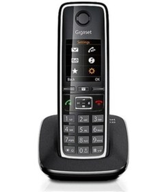 Resim Gigaset C530 IP Dect Telsiz Telefon Siyah 