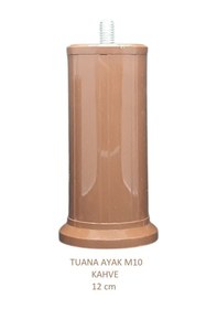 Resim Tuana Ayak 12 cm M10 Cıvatalı Kahve 