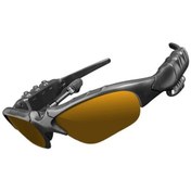 Resim Bluetooth Kulaklık Gözlük Kablosuz Akıllı Arama Yüksek Ses Kalitesi 9732 Turuncu 