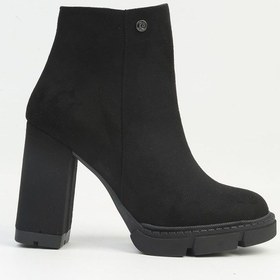 Resim Pierre Cardin Pc-54139kadın Siyah Süet Platform Topuklu Bot 001 