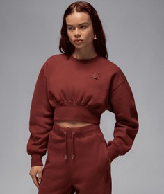 Resim Jordan Flight Fleece Cropped Sweatshirt 