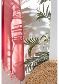 Resim Sarev Lemaris Pembe %100 Pamuk Plaj Havlusu 80 160 Cm 