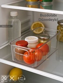 Resim Jet's Home Buzdolabı İçi Düzenleyici Saklama Organizeri Bpa Free Düzenleyici Darbeye Dayanıklı 29x11x9 CM 