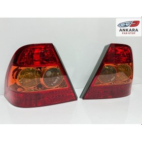 Resim Toyota Corolla 2004 - 2006 Sedan Makyajlı Kasa Stop Lambası Sağ - Sol Takım Sedan 
