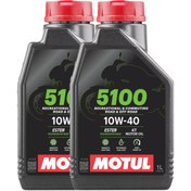 Resim Motul 5100 10w40 1lt Motosiklet Motor Yağı - 2 ADET 
