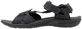 Resim Jack Wolfskin Lakewood Ride Sandal M, yürüyüş turları ve günlük kullanım için hafif erkek sandaleti, kaymaz tabanlı plaj ayakkabısı, bakımı kolay, erkekler için 