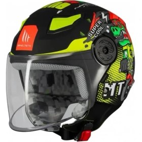 Resim mt Helmets Young Lite Dino A1 Çocuk Kaskı 