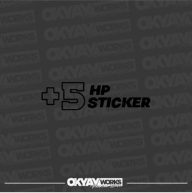 Resim OkyayWorks 5Hp Sticker 