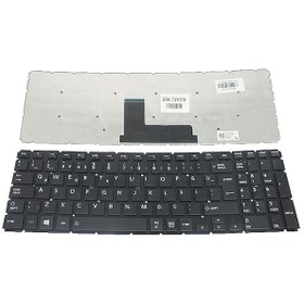 Resim Toshiba Uyumlu Satellite P50-C P50D-C P50T-C Klavye Siyah TR 