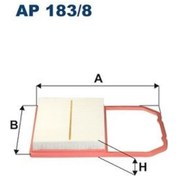 Resim Fıltron Ap183/8 Hava Fıltresı Polo 15 Ibıza 18 1.0 Tsı Chyb Chyc 