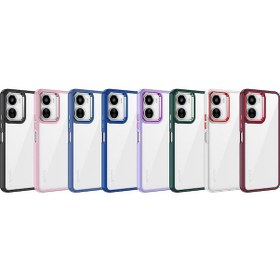 Resim Effox Vivo Y16 Kılıf Flora Kapak - Kırmızı Kirmizi 