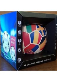 Resim Doppler Büyük Boy Ülkeler Futbol Topu Bluetooth Hoparlör 