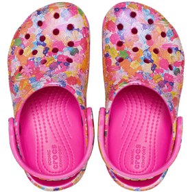 Resim 208450-90H-90H Crocs Classic Hyper Real Clog K &amp;Ccedil;ocuk Terlik Pembe 