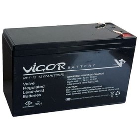 Resim Filonline Vigor 12v 7ah 20hr Kuru Akü 