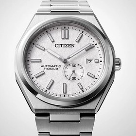 Resim Citizen Zenshin Super Titanium Small Seconds NJ0180-80A Otomatik Erkek Kol Saati 