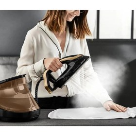 Resim TEFAL Pro Express 9000 Serisi -Professional Teknology- 3000 W Buhar Kazanlı Ütü + hav&tiftik Temizleyici 