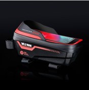 Resim Novahub Wıld Man Es12 1l Dağ Bisikleti Ön Işın Çantası Bisiklet Su Geçirmez Telefon Eyer Çantası, Renk: Kırmızı Diğer Çok Renkli 