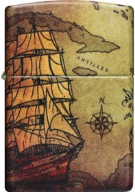 Resim Zippo Pirate Ship Design Çakmak 