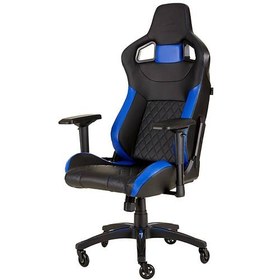 Resim Corsair T1 Race CF-9010014-WW Siyah-Mavi Gaming Oyuncu Koltuğu 